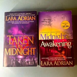 Set of Lara Adrian ‘A Midnight Breed’ Books